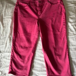 NYDJ Fuchsia Cropped Pants